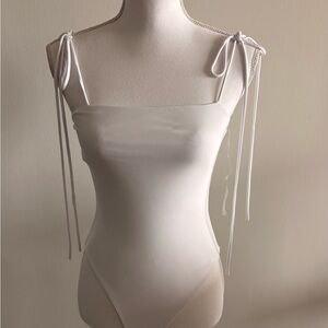 Elegant White Bodysuit for Women